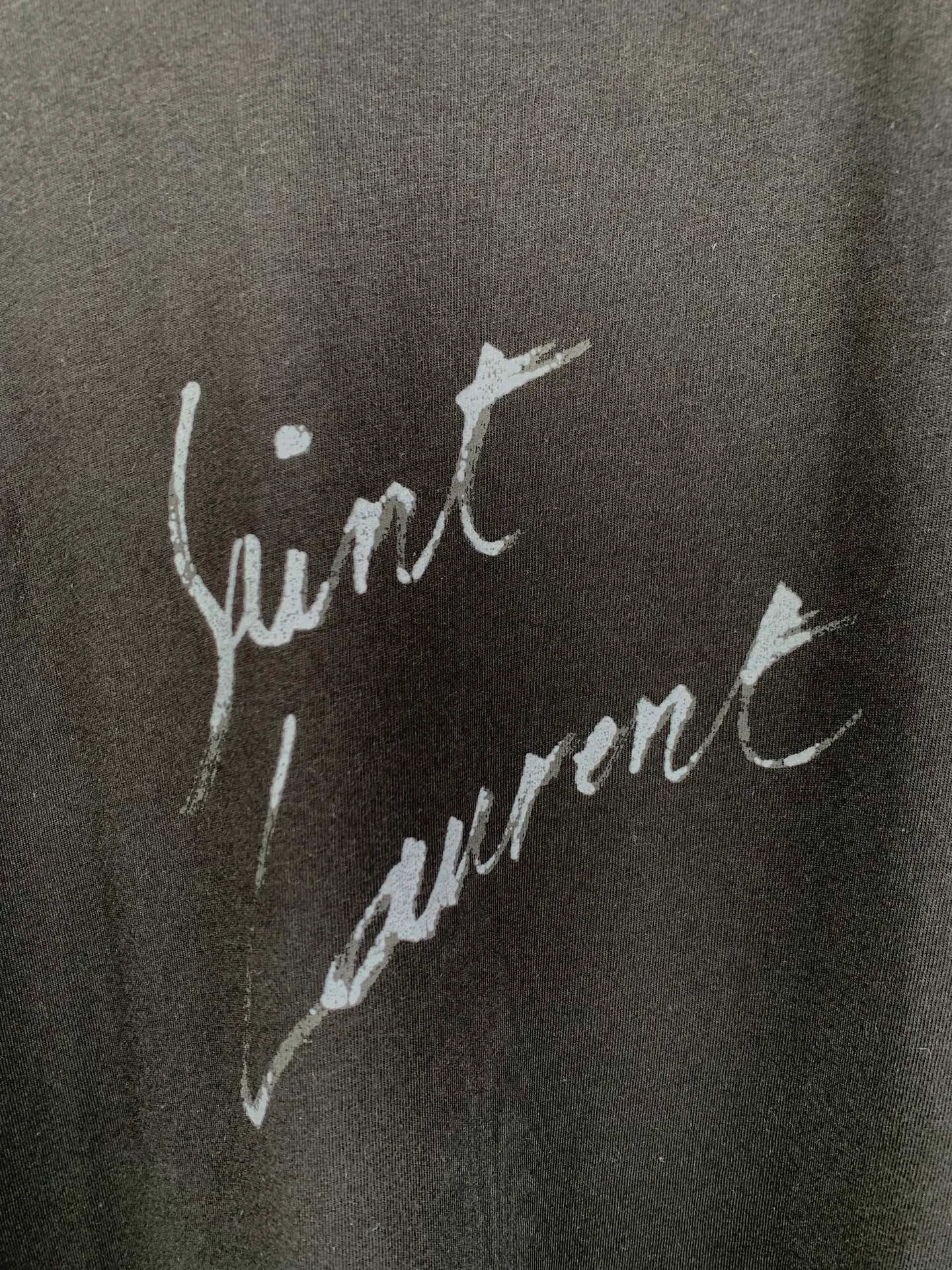 SAINT LAURENT 26SS T Authentic 2099 ，32 160 ，1*1 210 ， ， ， 1：1 ， Size：S M L XL
